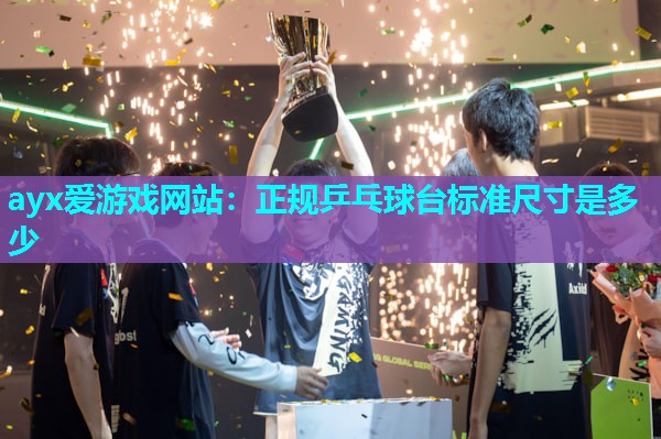 正规乒乓球台标准尺寸是多少