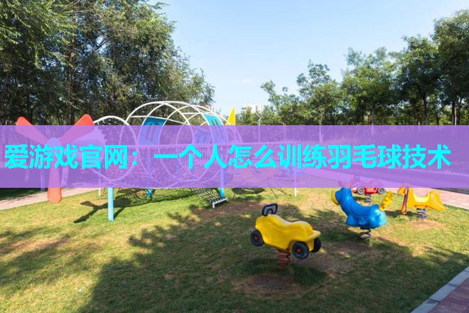 一个人怎么训练羽毛球技术