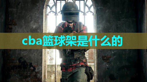 cba篮球架是什么的